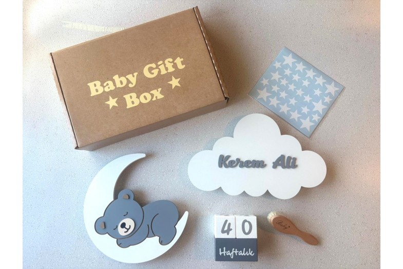 Grey Lamba Hediye Kutusu